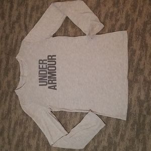 Girl's Under Armour long sleeved tee.  Size Large